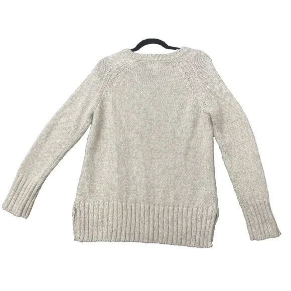 Canyon River Blues Sweater Knitted Women's Beige Cream Size Large Stretch - Picture 10 of 10